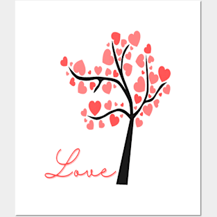 love tree Posters and Art